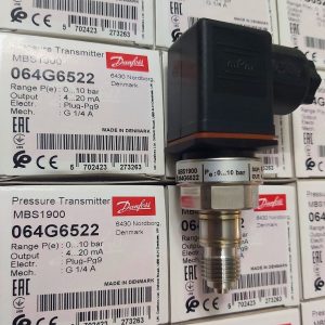 Cảm biến áp suất Danfoss MBS 1900 (0-10 bar) – C/N: 064G6522