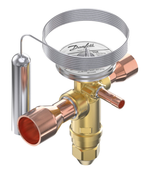 Thermostatic expansion valve, TGE